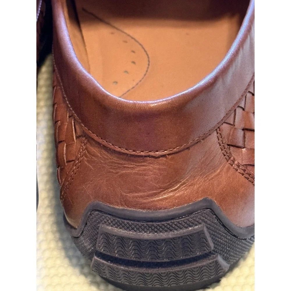 flag ltd napa glove Men's Brown Leather Loafer Size 11.5M Classic Brazil Preppy